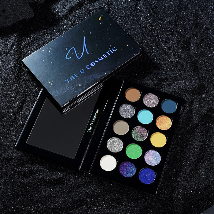 THE U COSMETICS Eye Of Universe 15 Color Chameleon Eyeshadow Palette (2.0) T4081