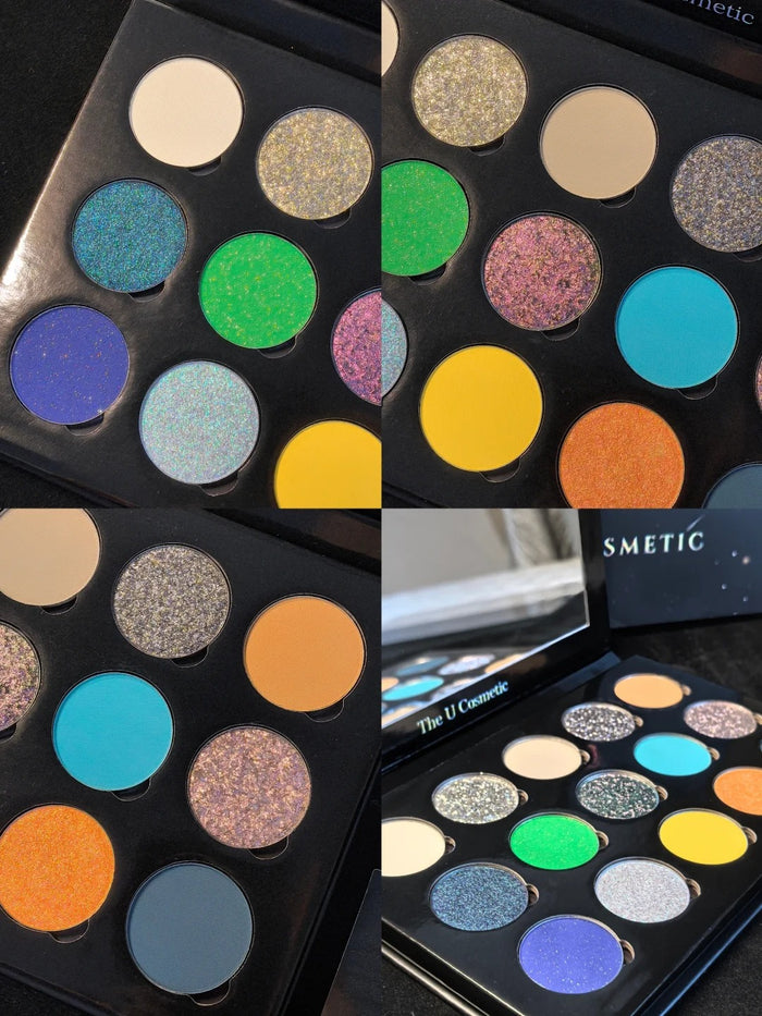 THE U COSMETICS Eye Of Universe 15 Color Chameleon Eyeshadow Palette (2.0) T4081