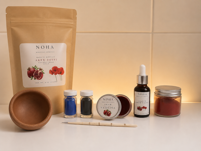 The ultimate natural Moroccan makeup set