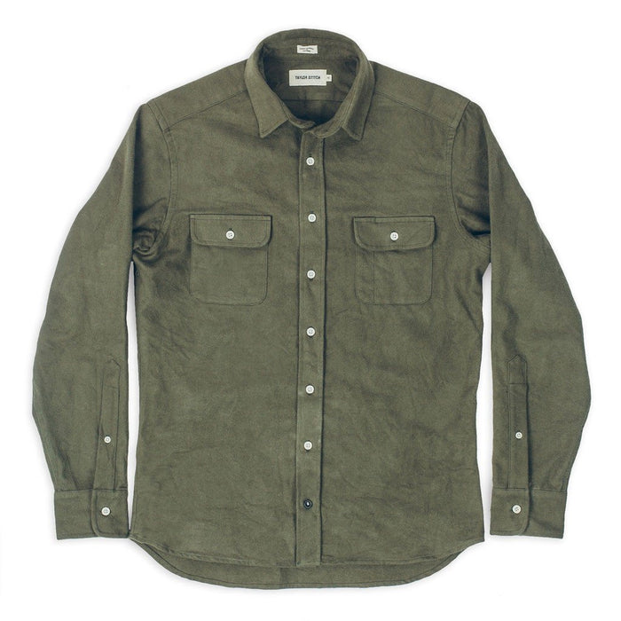 The Yosemite Shirt in Olive Drab