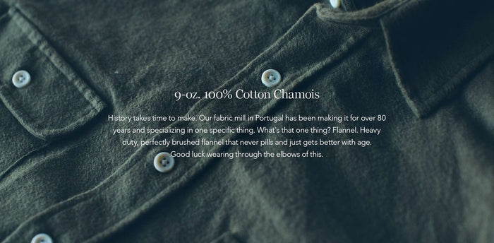 The Yosemite Shirt in Olive Drab