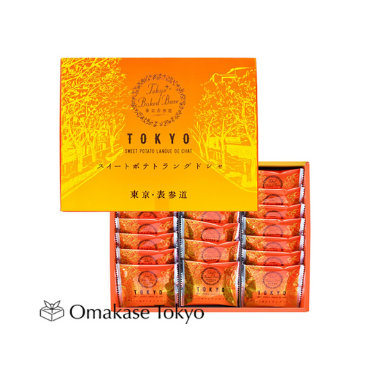 Tokyo BAKED BASE Sweet Potato Langue de Chat 20 pieces