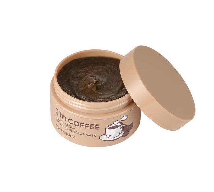 TONYMOLY I'm Coffee Gel To Cream Smoothing Scrub Mask 100 mL