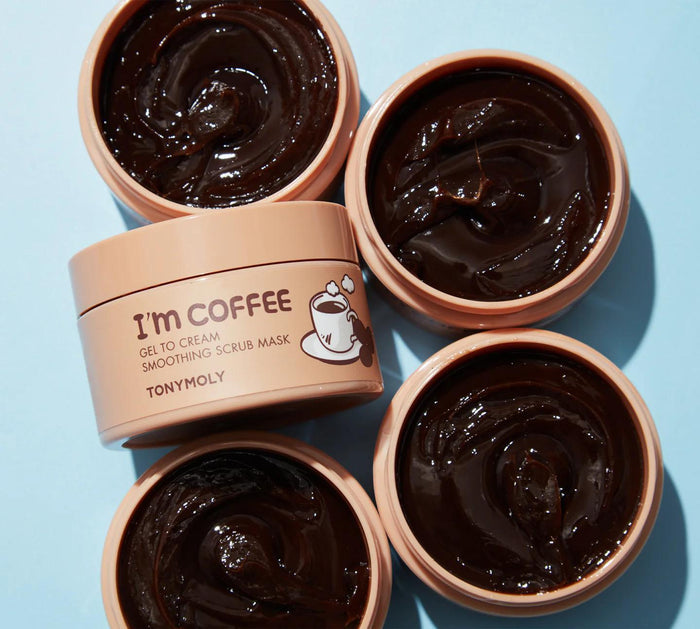 TONYMOLY I'm Coffee Gel To Cream Smoothing Scrub Mask 100 mL