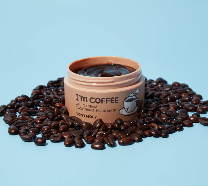 TONYMOLY I'm Coffee Gel To Cream Smoothing Scrub Mask 100 mL