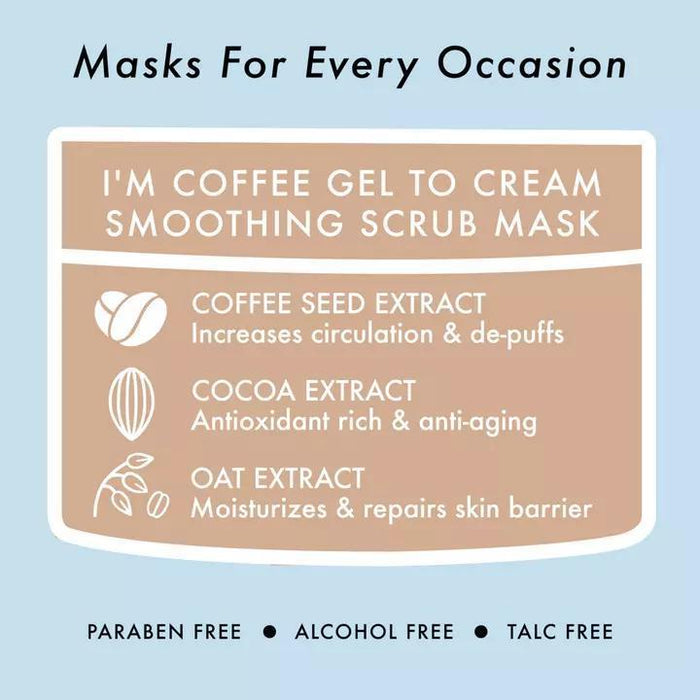 TONYMOLY I'm Coffee Gel To Cream Smoothing Scrub Mask 100 mL
