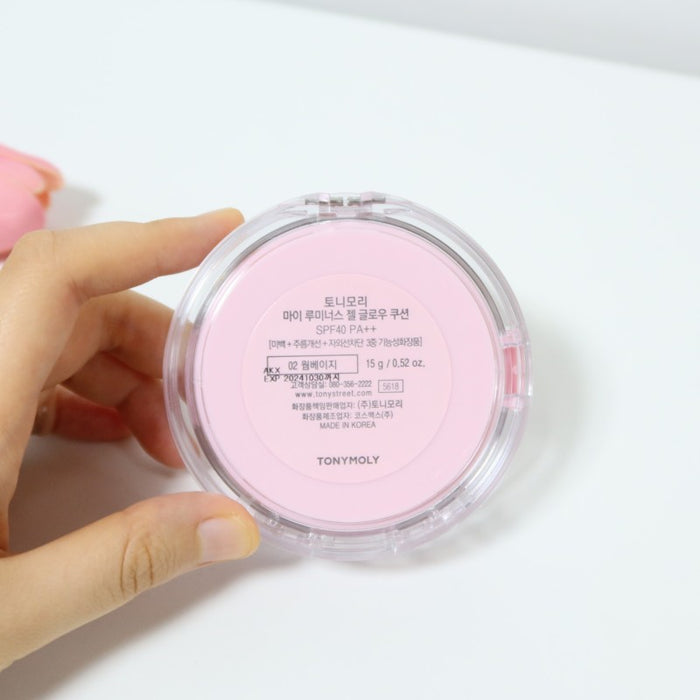 TONYMOLY My Luminous Gel Glow Cushion SPF 40+ تعبئة للكوشن فاونديشن كلوي