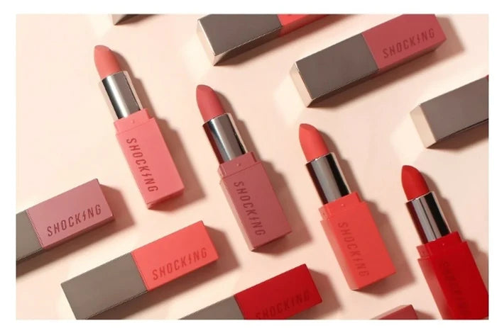TONYMOLY The Shocking Lipstick Velvet أحمر الشفاه فيلفيت