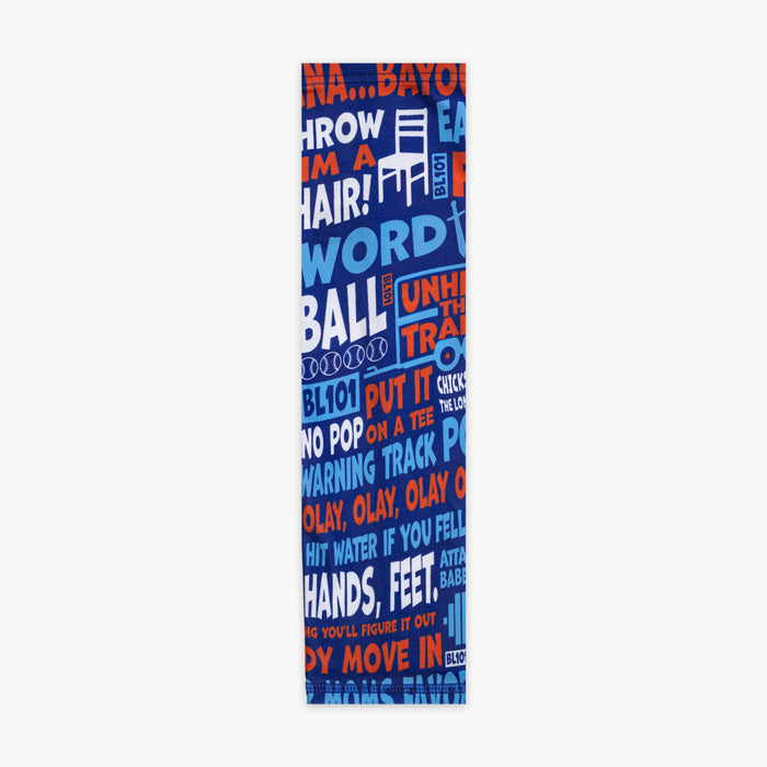 Multi-Color Trash Talk arm sleeve — front view