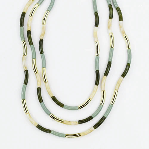 Treasure Jewels Green Tide Necklace