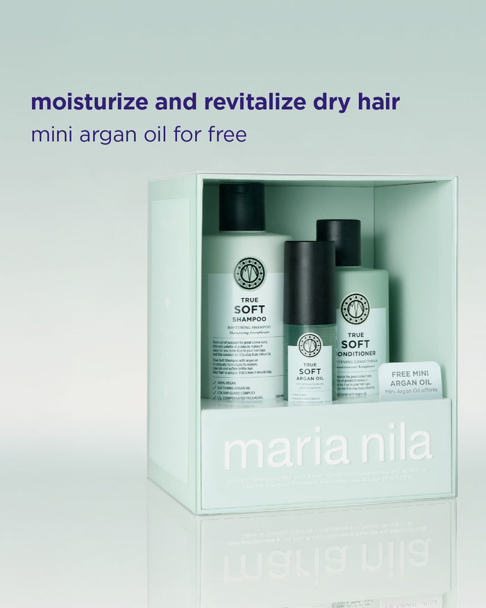 True Soft Beauty Box - Maria Nila holiday gift set at Solvi Salon, Boise, Idaho (photo 3)