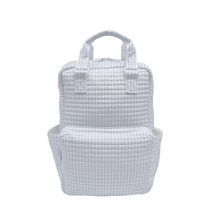 TRVL - Quilted All You Need Bag - Blue Pimlico Stripe