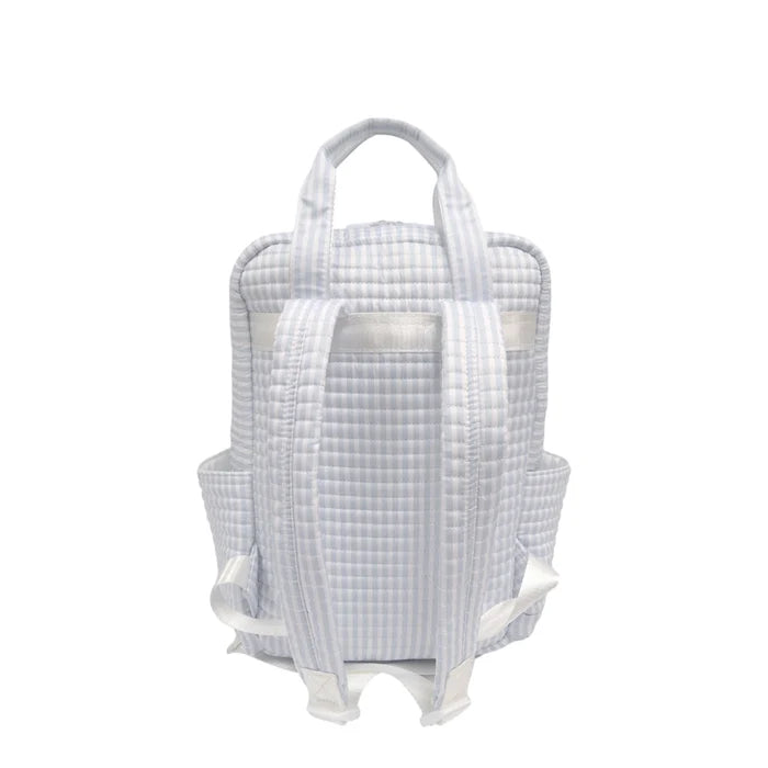 TRVL - Quilted All You Need Bag - Blue Pimlico Stripe