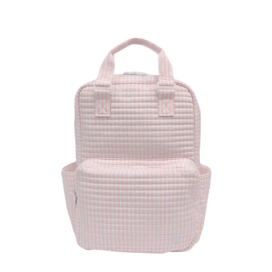 TRVL - Quilted All You Need Bag - Pink Pimlico Stripe