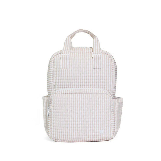TRVL - Quilted All You Need Bag - Sand Pimlico Stripe