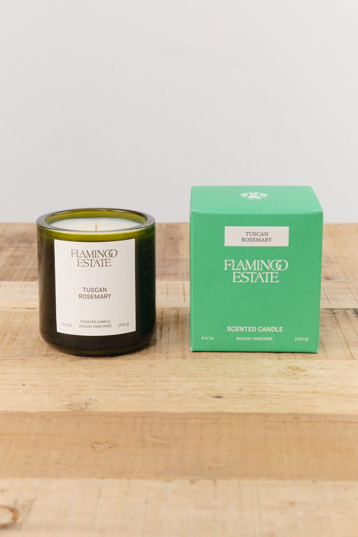 Flamingo Estate Home Candles Tuscan Rosemary Candle