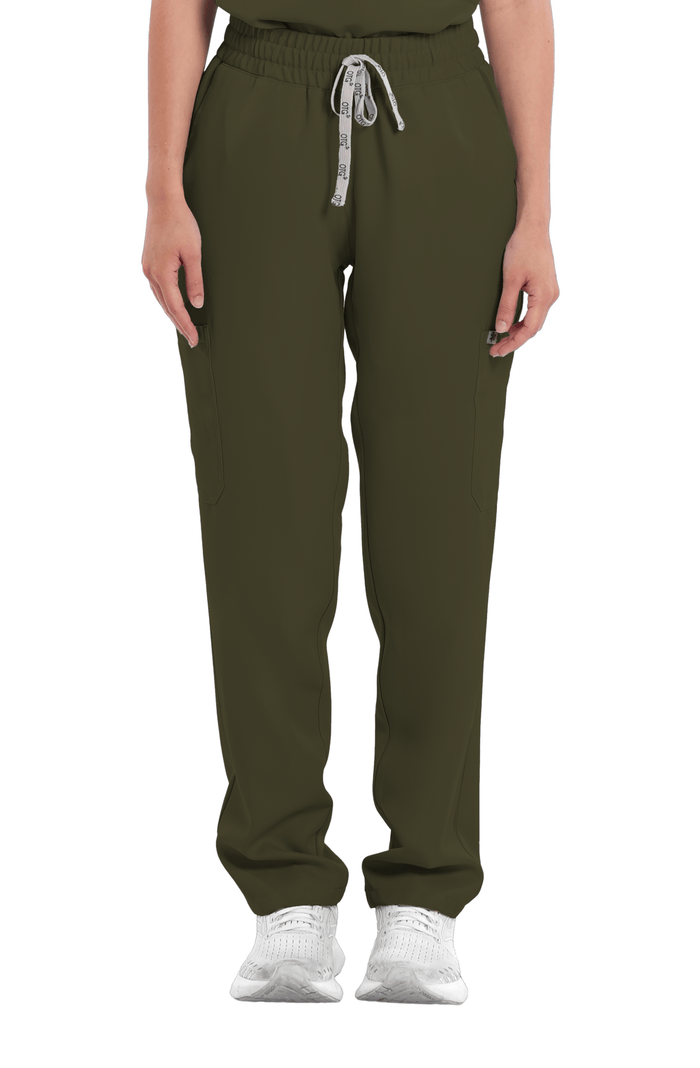 Twill Custom Fit Straight Cut Women Scrub Pants