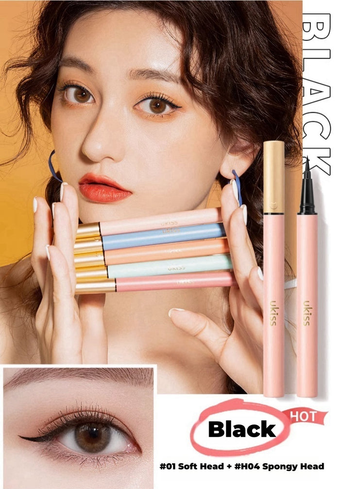 UKISS Smart Eyes Waterproof Liquid Eyeliner Pen T4348