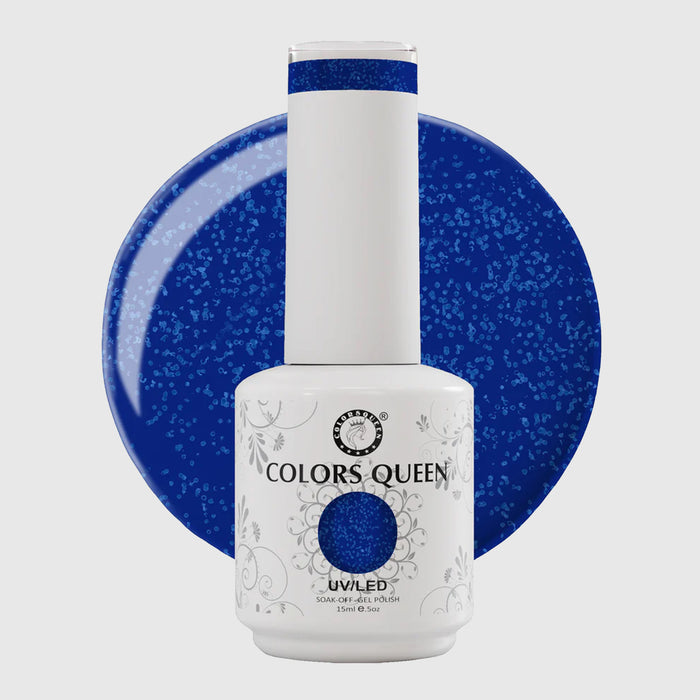 UV LED Soak Off Gel Polish - Glitter Nail Colors