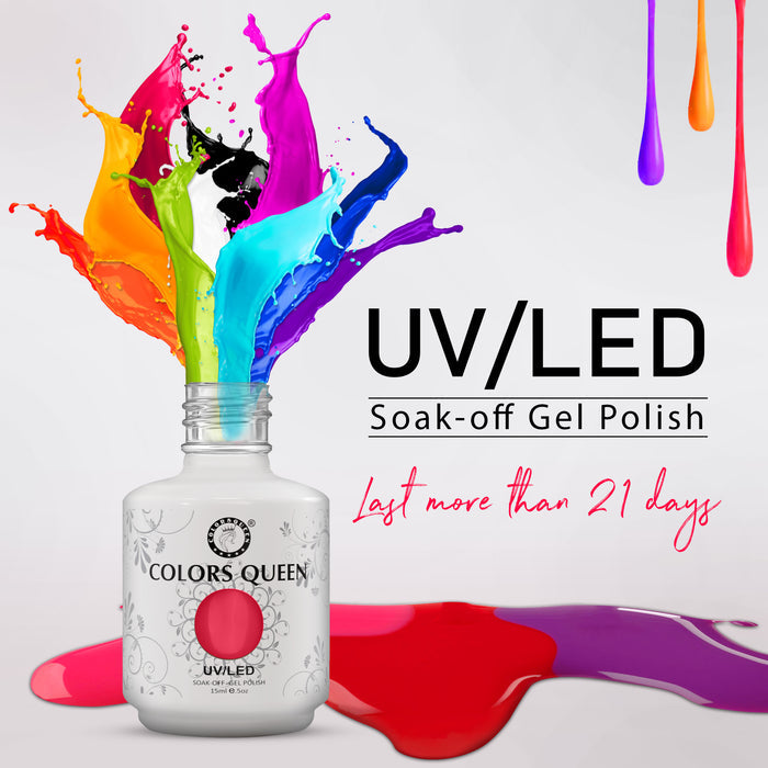 Colors Queen UV LED Soak Off Gel Finish - Nail Paint