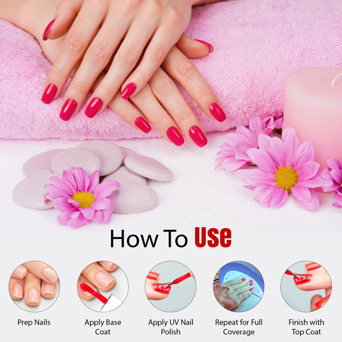 Colors Queen UV LED Soak Off Gel Finish - Nail Paint