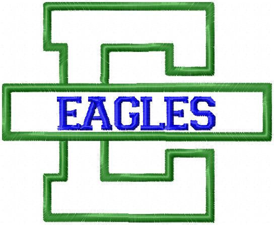 Varsity Letters with Banner