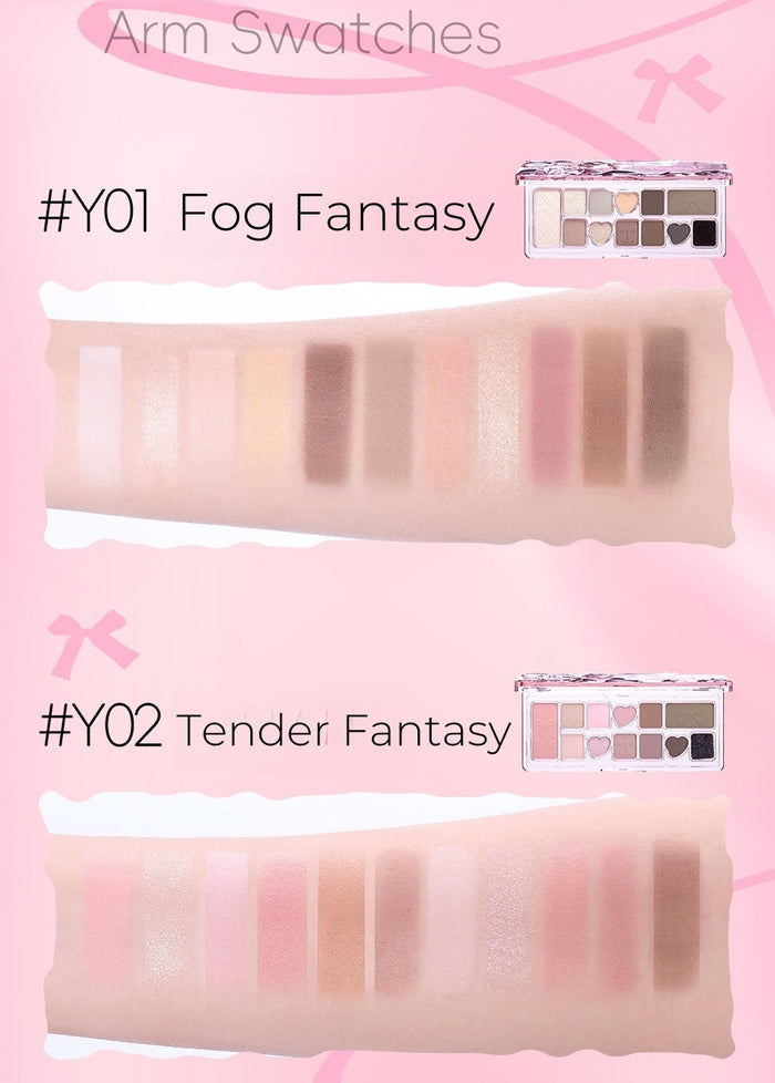 VEECCI Ribbon Fantasy 11-color Multi-use Eyeshadow Palette T4515