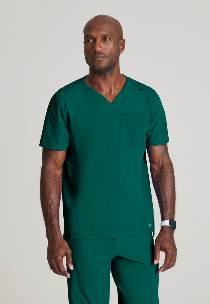 Velocity Top - Hunter Green - Grey's Anatomy Scrubs