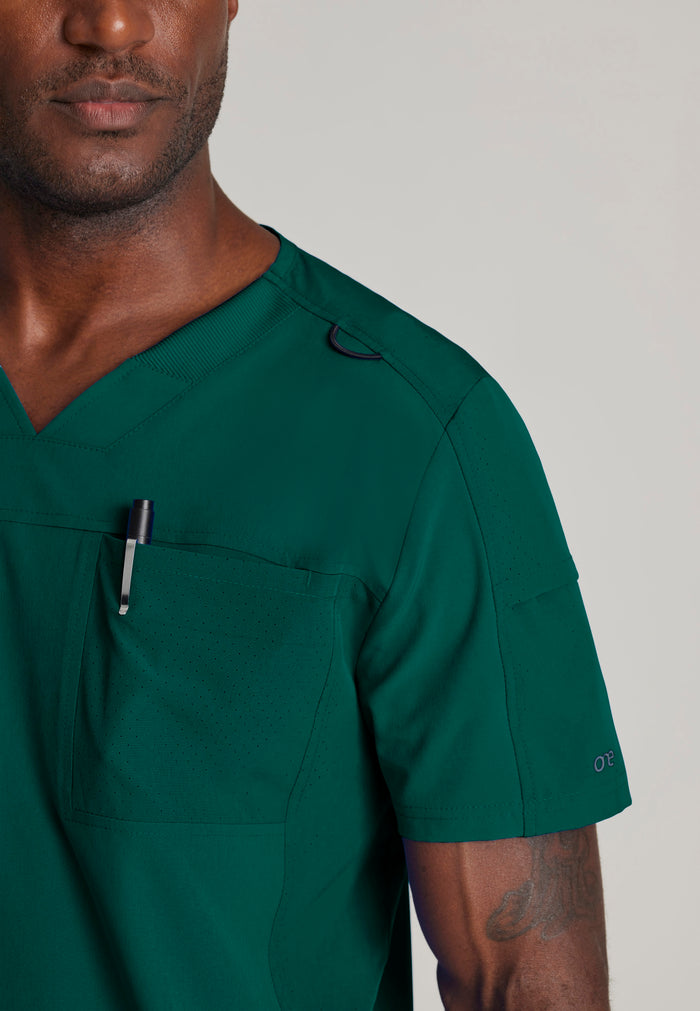 Velocity Top - Hunter Green - Grey's Anatomy Scrubs
