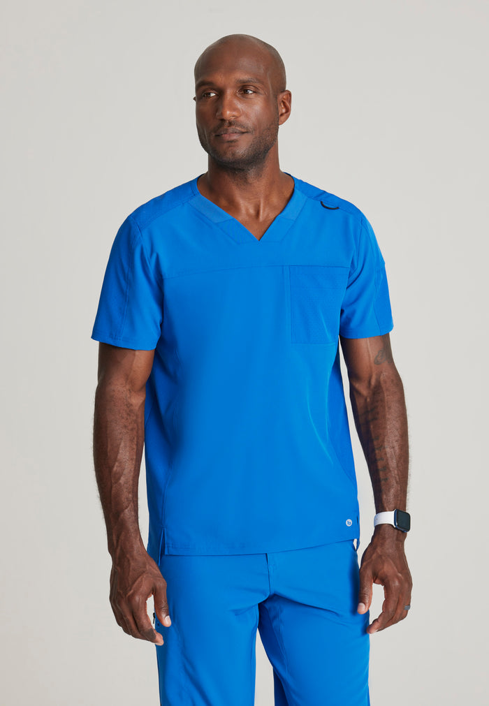 Velocity Top - New Royal - Grey's Anatomy Scrubs