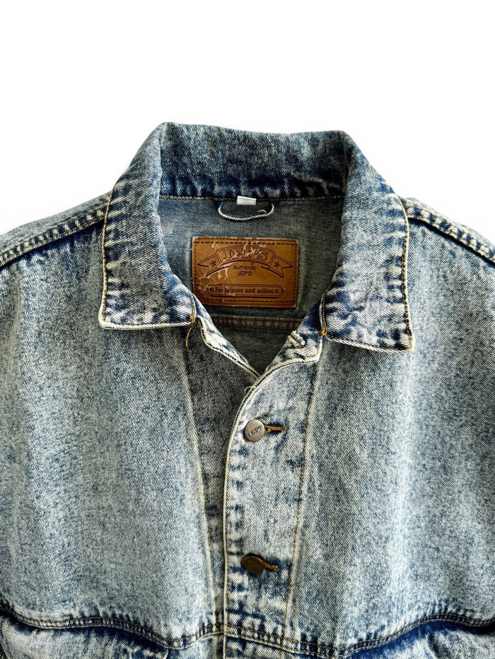 Vintage Acid Wash Denim Jacket