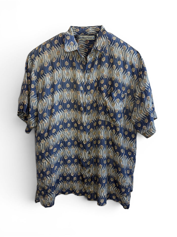 Vintage Huka-Po Silk Shirt