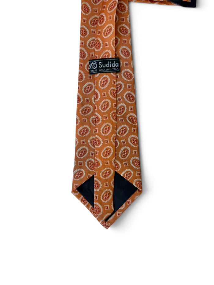 Vintage Sudida 100% Silk Tie
