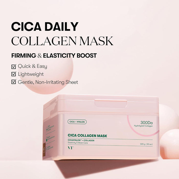 VT COSMETICS Cica Collagen Mask 30 pcs