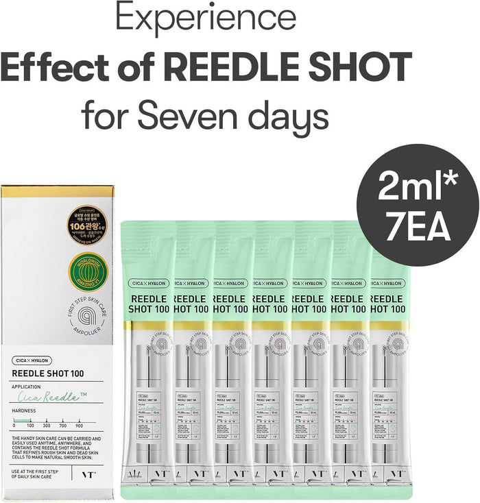 VT COSMETICS Reedle Shot 100 Ampoule 2 mL x 7 pcs