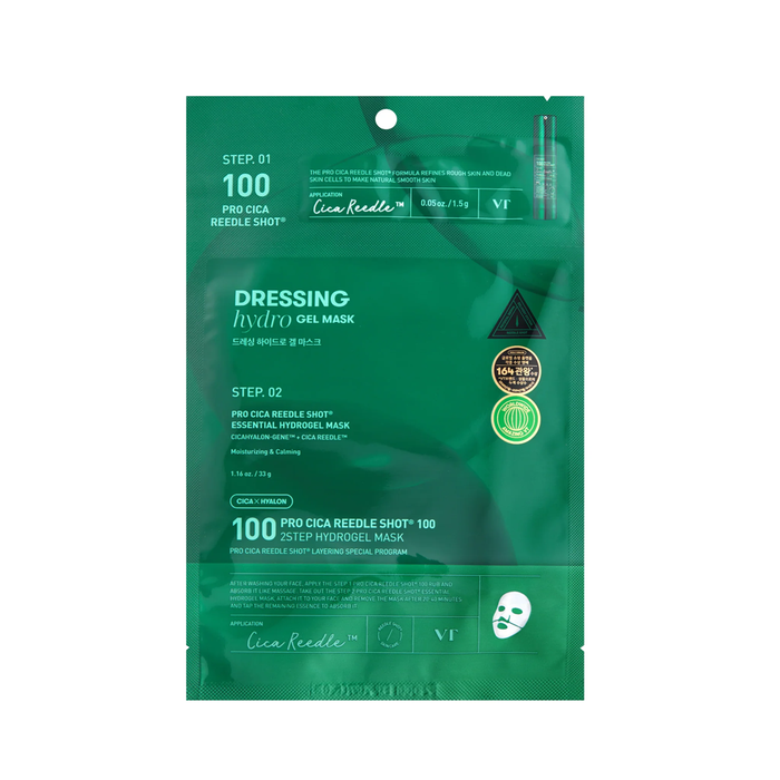 VT Pro Cica Reedle Shot 100 2Step Hydrogel Mask