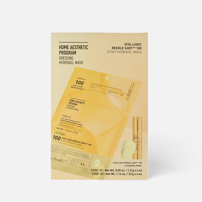 VT Vita-light Reedle Shot 100 2Step Hydrogel Mask