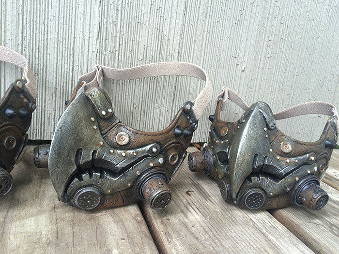 WASTELAND HARPY MASK - FINISHED, READY TO WEAR