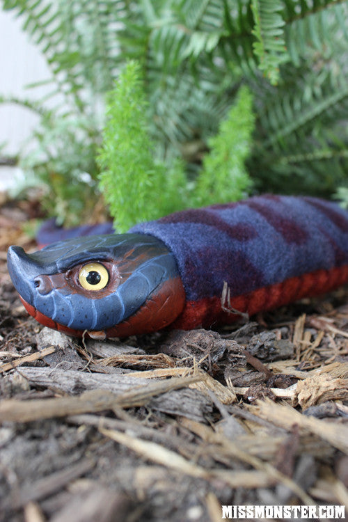 WEEKS THE HOGNOSE SNAKE- OOAK DOLL