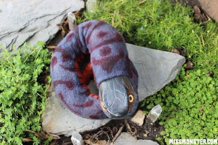 WEEKS THE HOGNOSE SNAKE- OOAK DOLL