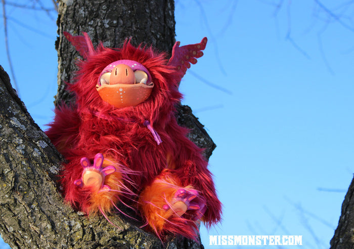 WEET THE PORKBAT- ORIGINAL HANDMADE OOAK DOLL
