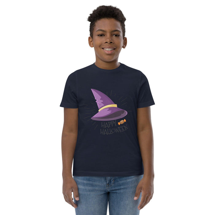 Witch Hat Halloween Youth Jersey T-shirt - Billyforce Shop