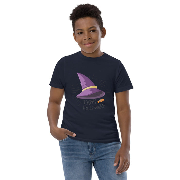 Witch Hat Halloween Youth Jersey T-shirt - Billyforce Shop