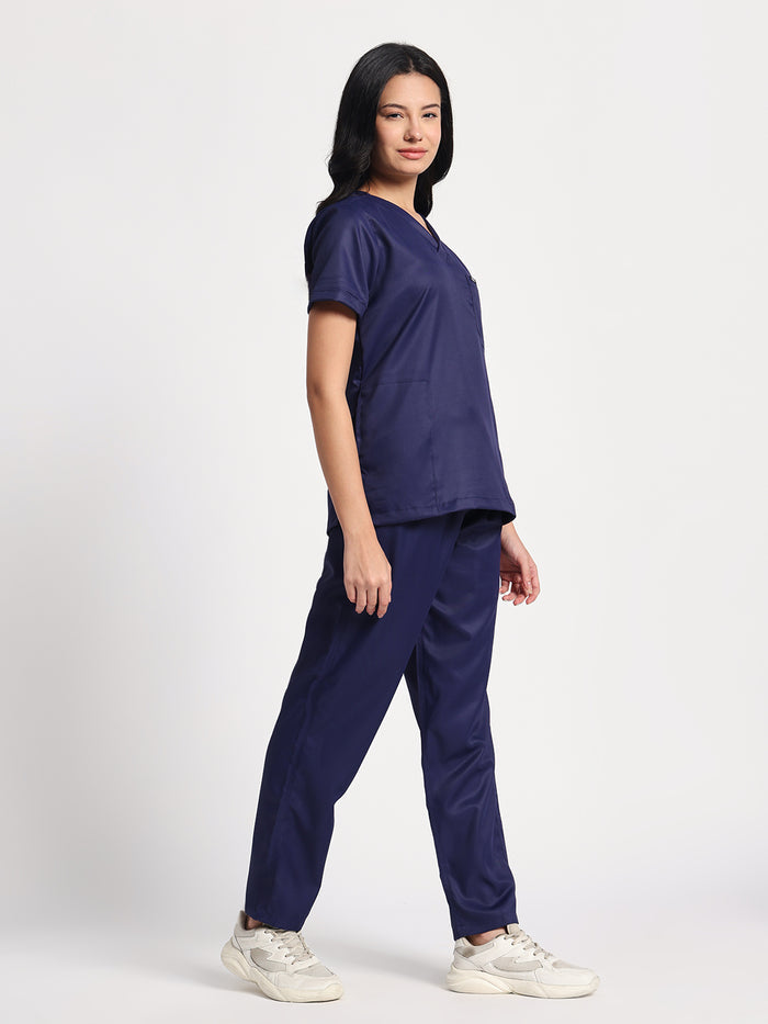 Women Evo Scrub (Navy) Set