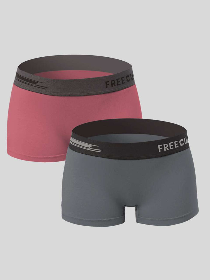 Women's Micro Modal Boy Shorts (Pack of 2)