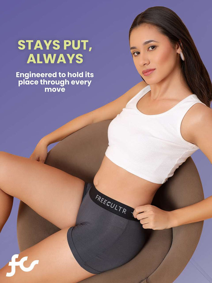 Women's Micro Modal Boy Shorts (Pack of 2)