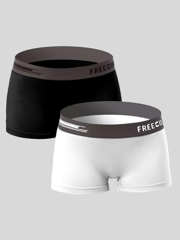 Women's Micro Modal Boy Shorts (Pack of 2)