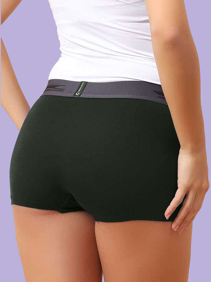 Women's Micro Modal Boy Shorts (Pack of 3)