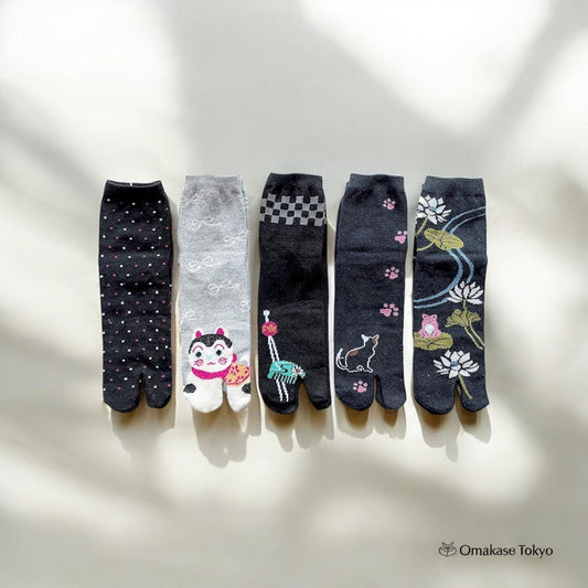 Women’s Tabi Socks – Japanese Pattern