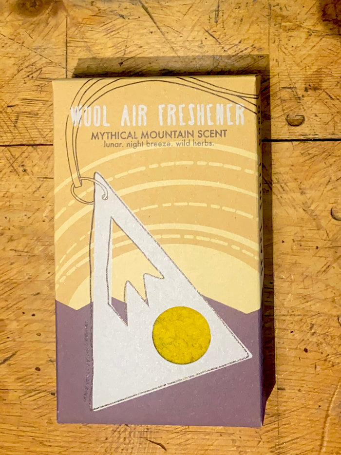 Wool Air Freshener Kit - Mythical Mountain Scent